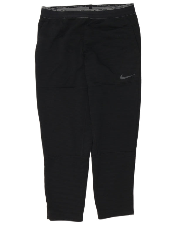 Pantaloni de trening Nike Dri Fit Graphic pentru bărbați, mari, negru, cu dungi