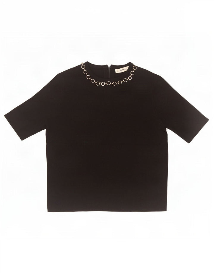 Bluză pentru femei Zara UK 10 Small Black