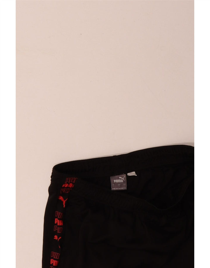 Pantaloni scurți sport grafic PUMA pentru bărbați, mari, negru, poliester