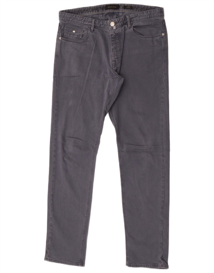 Massimo Dutti Blugi pentru bărbați slim EU 44 Large W34 L32 Bumbac gri