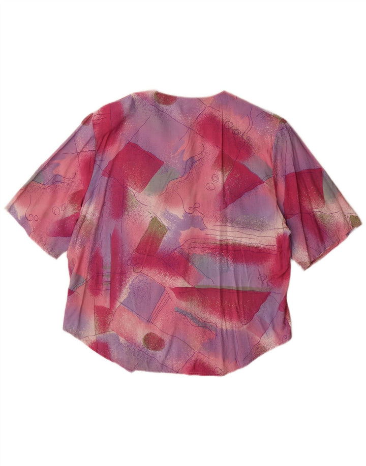 Bluză Cămașă Femei Paco Calvari EU 42 Mare Multicoloră Geometrică
