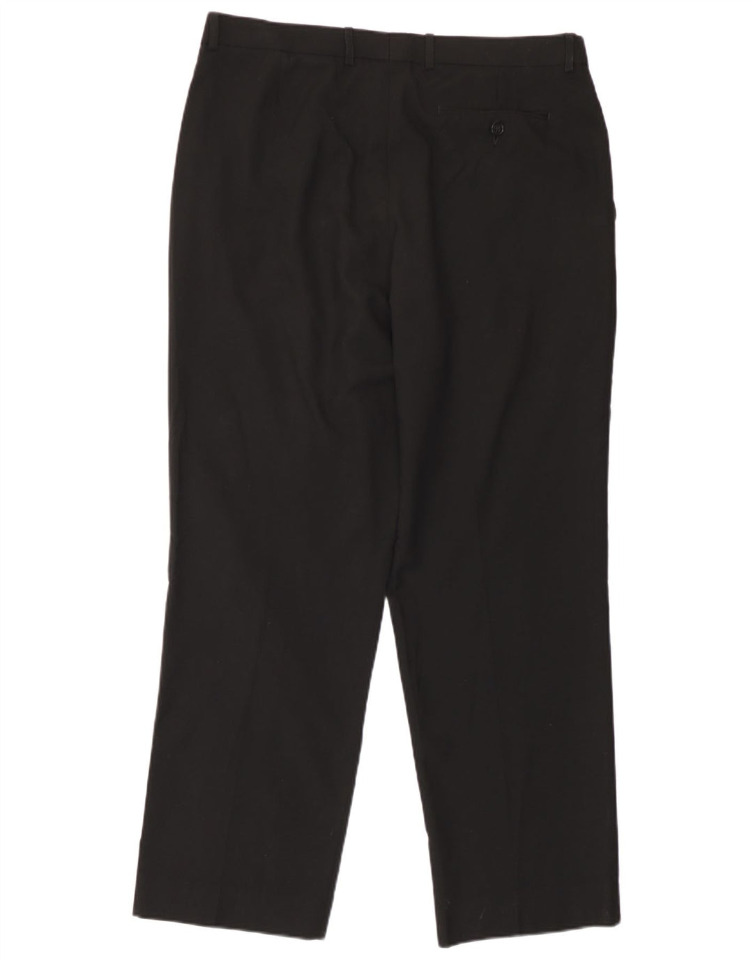 Marks & Spencer Pantaloni drepți pentru bărbați L36 L29 Poliester negru