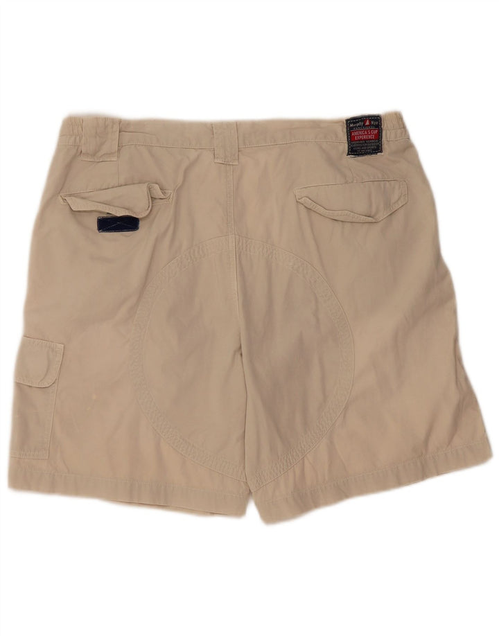 Murphy & Nye Pantaloni scurti cargo pentru bărbați W38 XL bumbac bej
