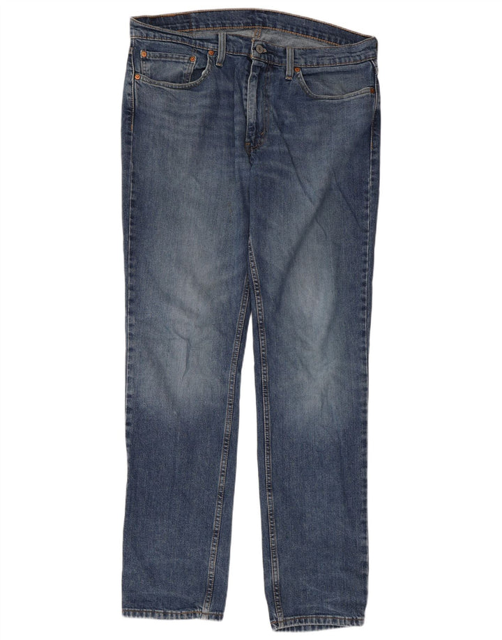 Blugi slim pentru bărbați LEVI'S W36 L34 Bumbac albastru