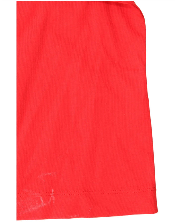 Tricou pentru bărbați Zara Top Mare Bumbac Roșu