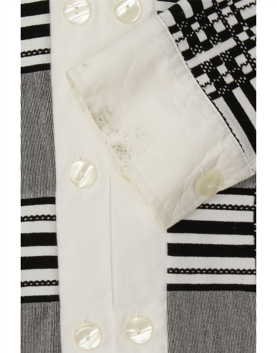 Bluză cămașă dublu piept pentru femei NARACAMICIE UK 14 Medium Grey Check