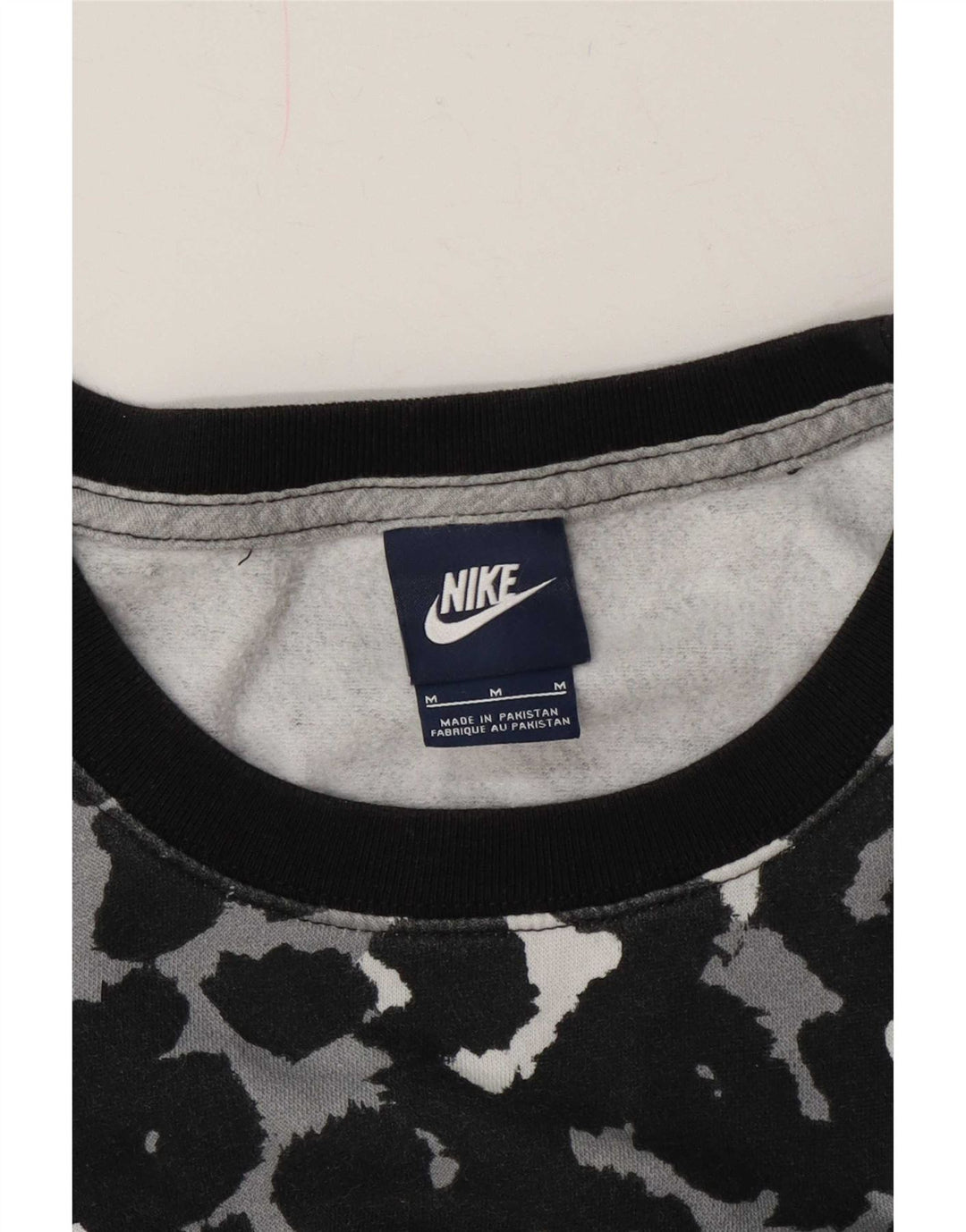 Pulover Nike pentru femei pentru femei UK 14 Medium Black Animal Print