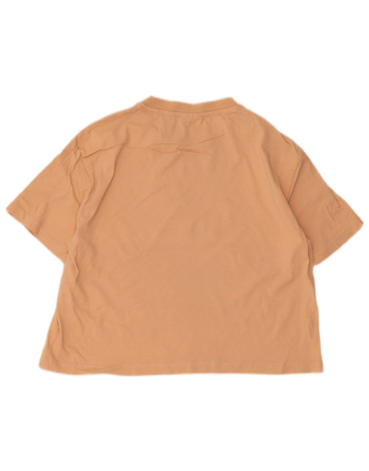 Tricou Crop Graphic pentru femei Guess Top UK 12 Medium Orange