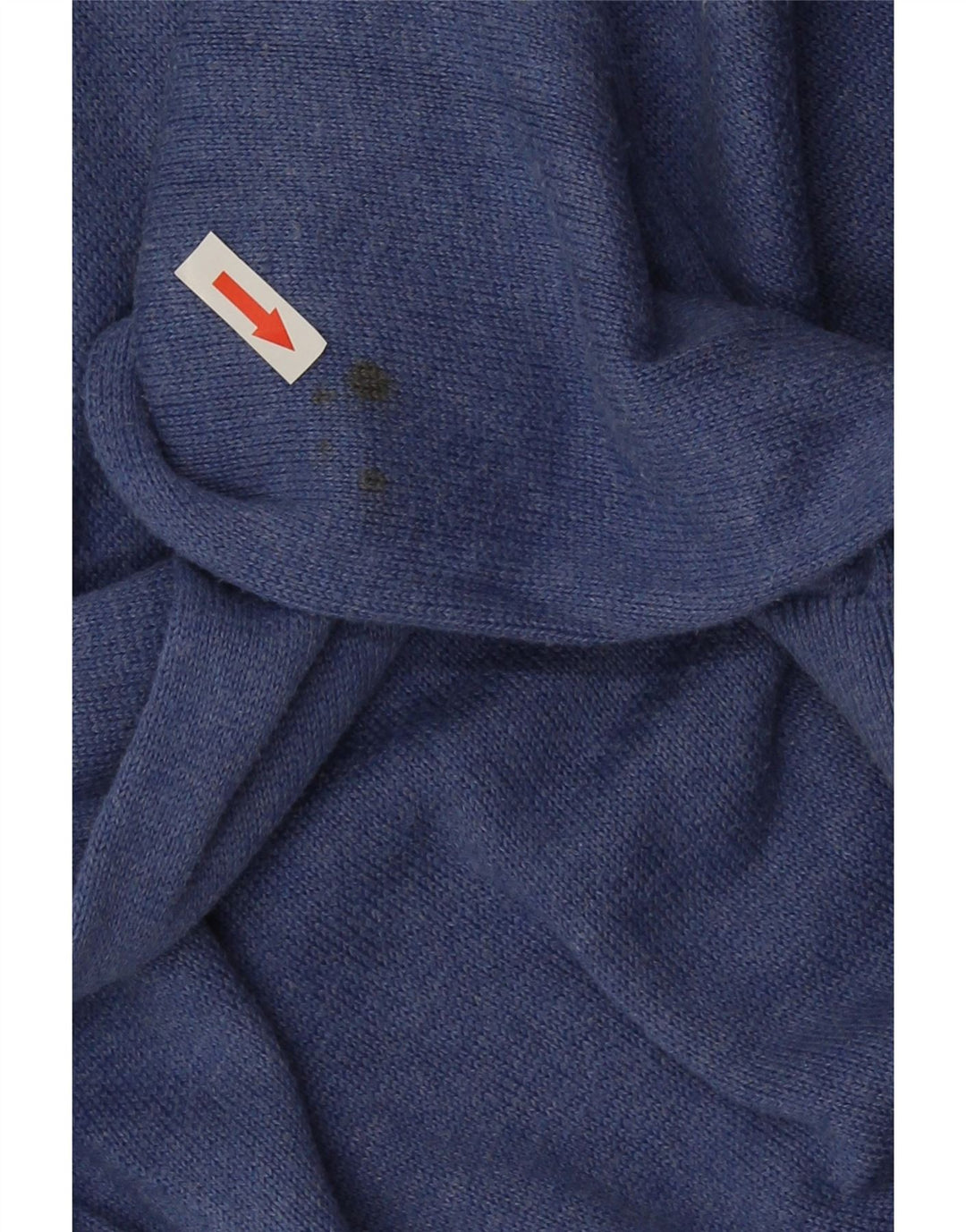 Crew Clothing Pulover cu decolteu în V pentru bărbați, bumbac albastru mediu
