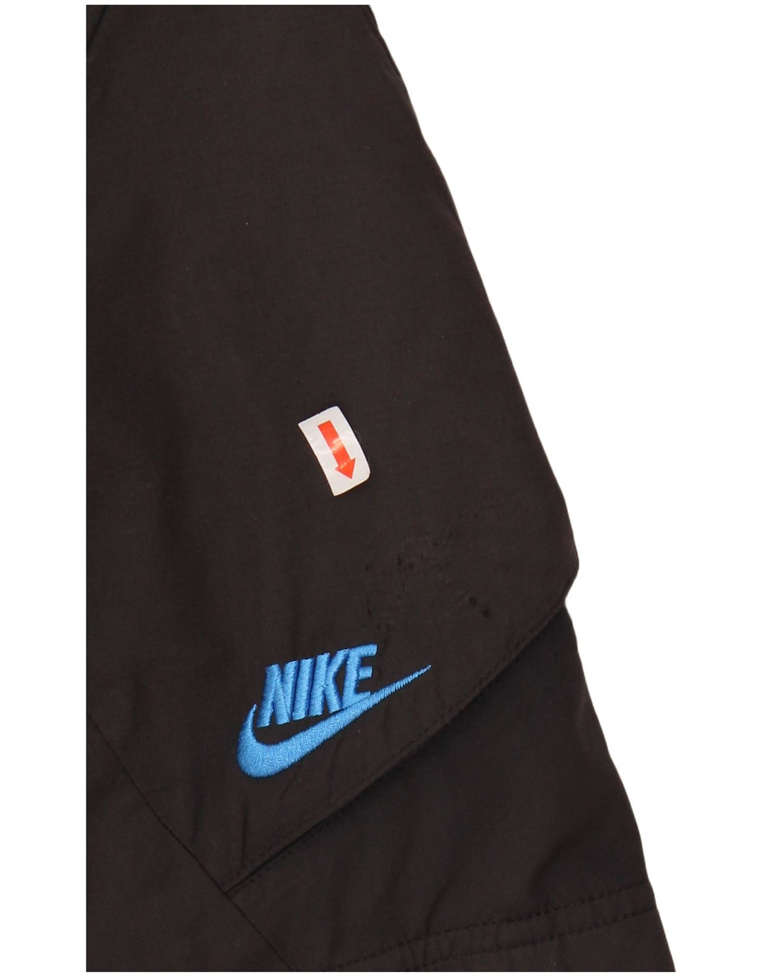 Pantaloni scurți sport NIKE pentru bărbați, poliester mediu negru