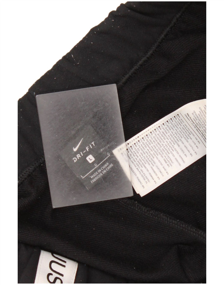 Pantaloni de trening Nike pentru femei Dri Fit Pantaloni de jogging UK 16 Large Black