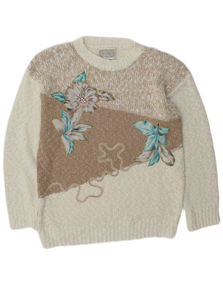 Pulover Paramour pentru damă, cu gât turnut, mare, multicolor, florală