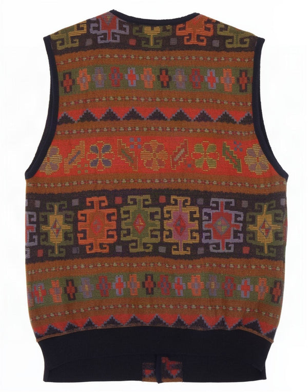 Pulover cardigan pentru bărbați Johnny Lambs IT 52 mare, multicolor, geometric