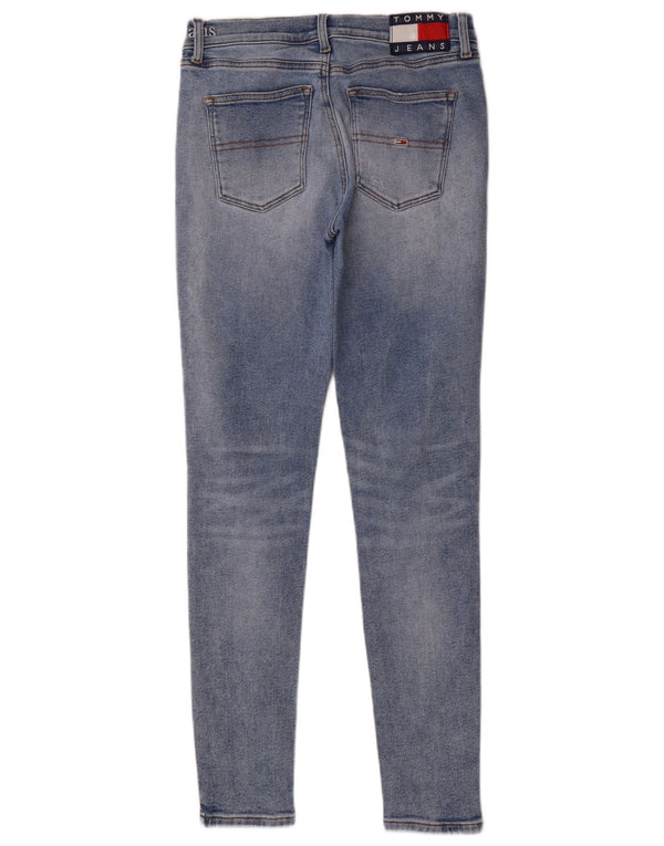 Blugi skinny Tommy Hilfiger pentru femei Nora cu talie medie W29 L32 bumbac albastru