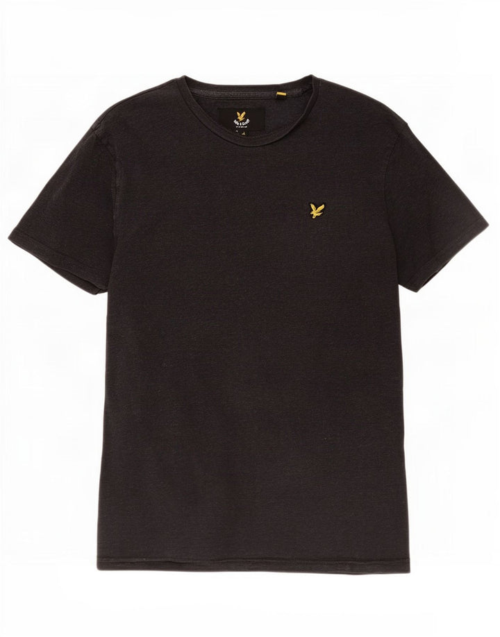 Tricou pentru bărbați Lyle & Scott Top mare din bumbac gri
