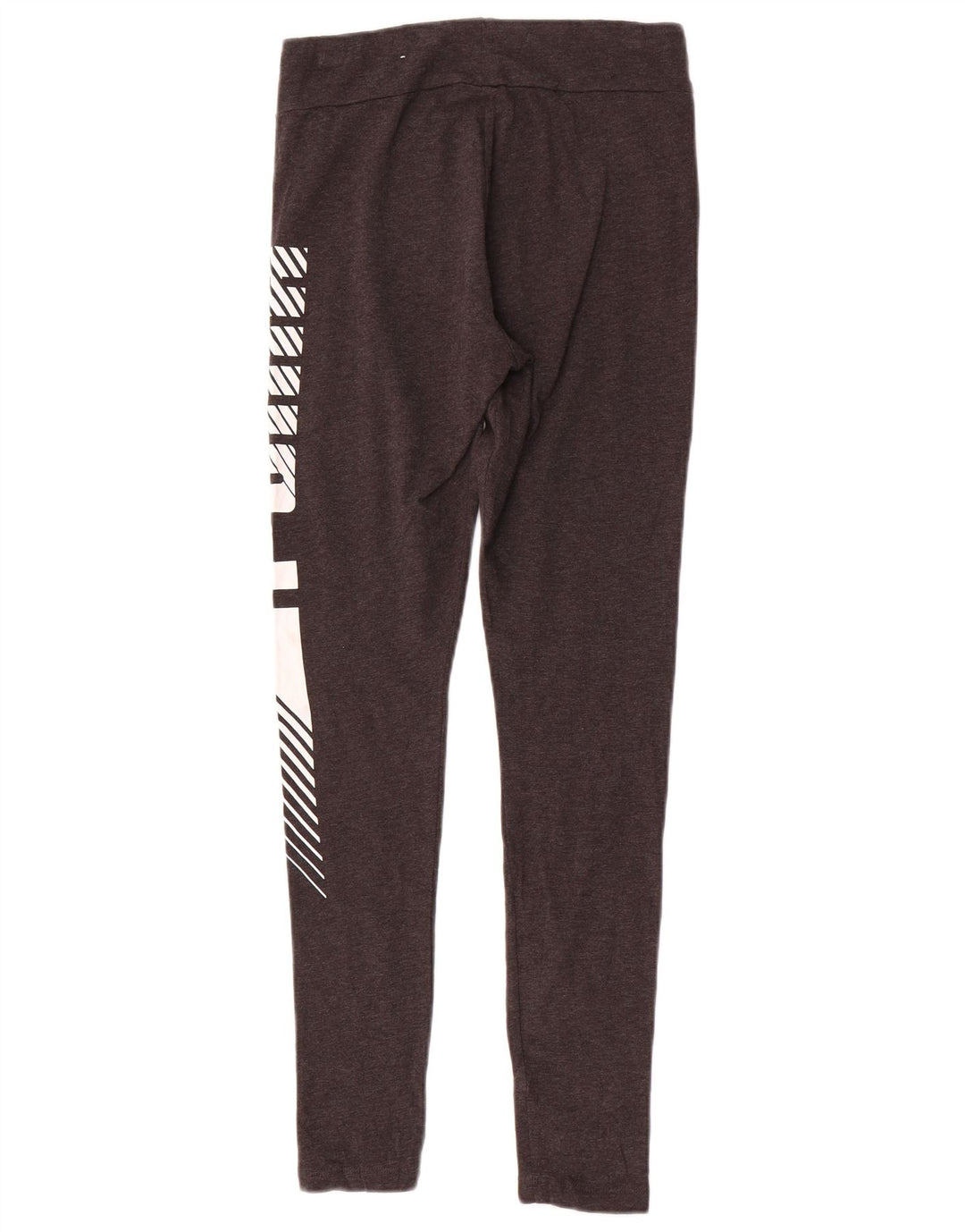 Leggings grafic Puma pentru femei UK 10, bumbac gri mic