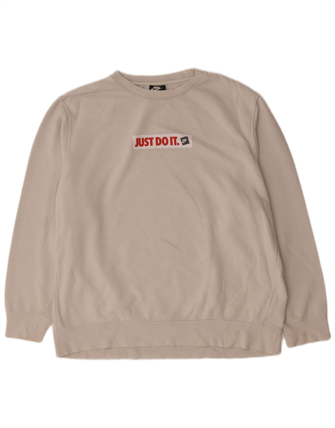 Pulover Nike Grafic pentru bărbați, bumbac alb 2XL