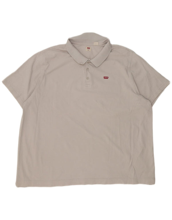 Tricou polo pentru bărbați Levi's 4XL alb