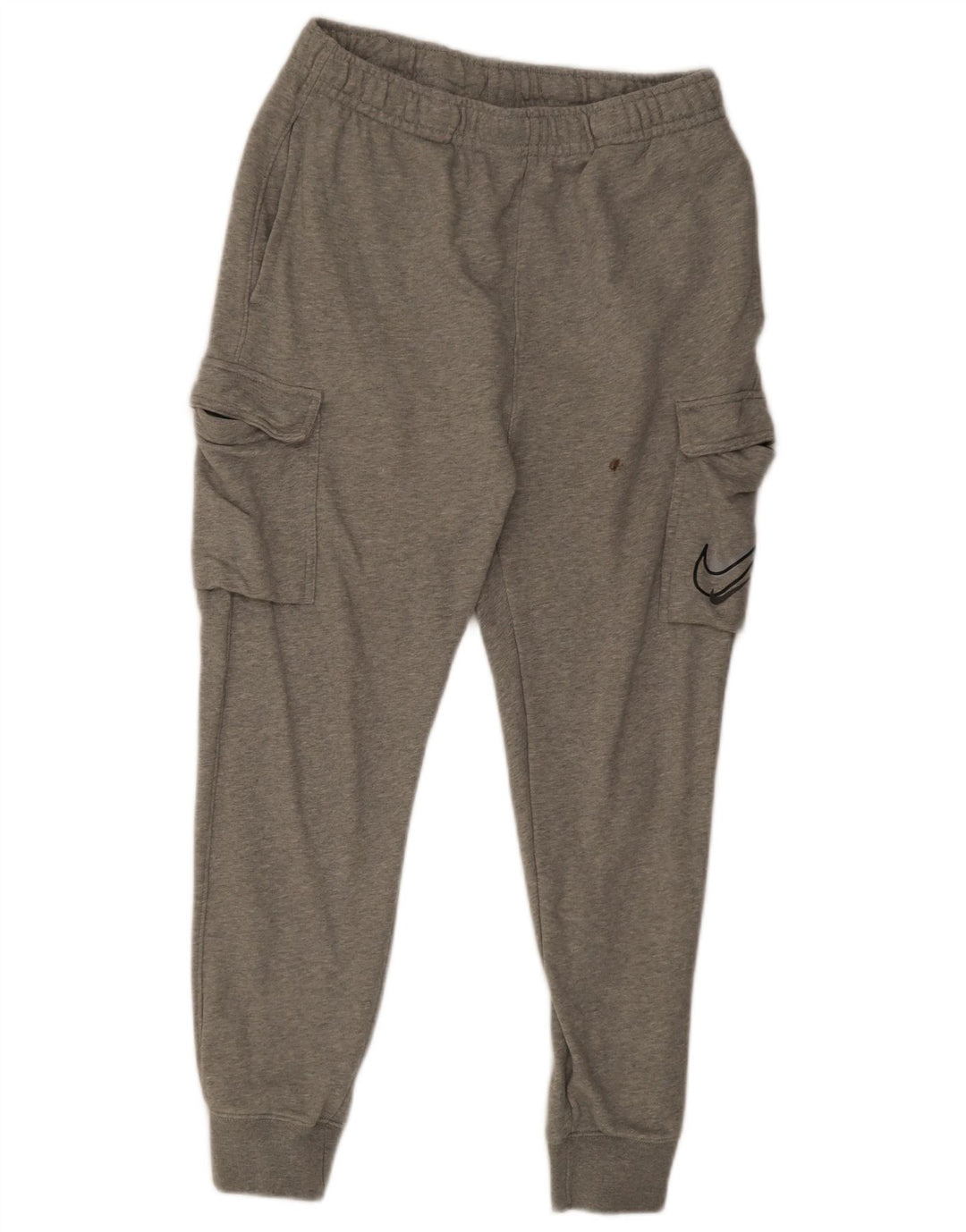 Pantaloni de trening Nike Graphic Cargo pentru bărbați Joggeri, bumbac, gri mediu