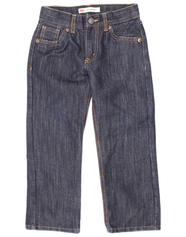 Levi's Boys 514 Straight Jeans 4-5 ani W22 L8 bleumarin bumbac
