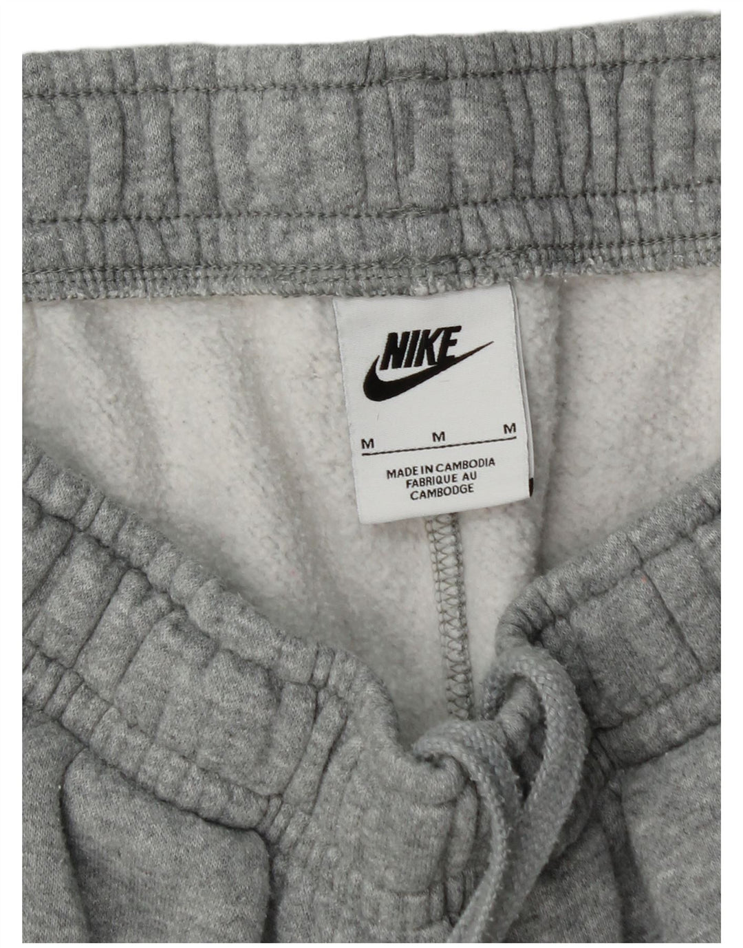 Pantaloni de trening cargo NIKE pentru bărbați Joggeri din bumbac gri mediu