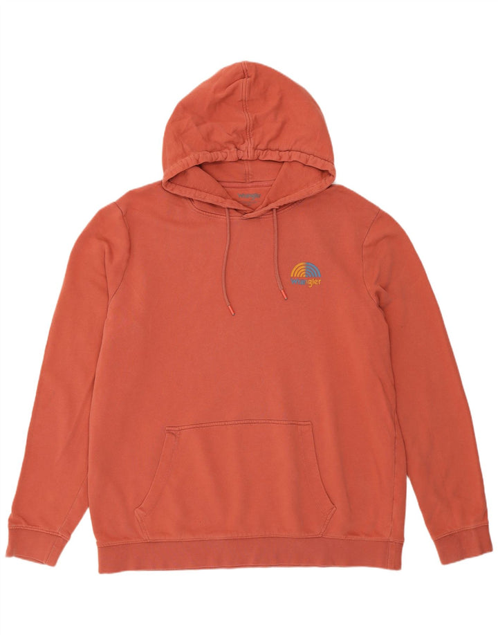 Pulover Wrangler pentru bărbați, bumbac roșu 2XL
