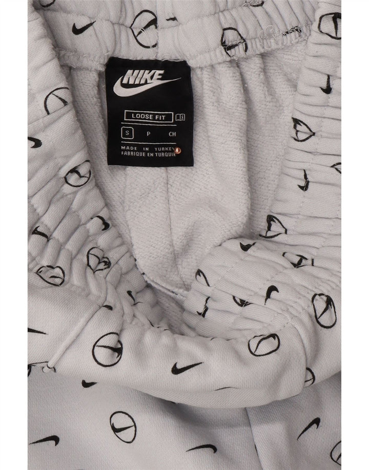 Pantaloni de trening grafic NIKE pentru bărbați, pantaloni de jogging, mici, albastru, bumbac