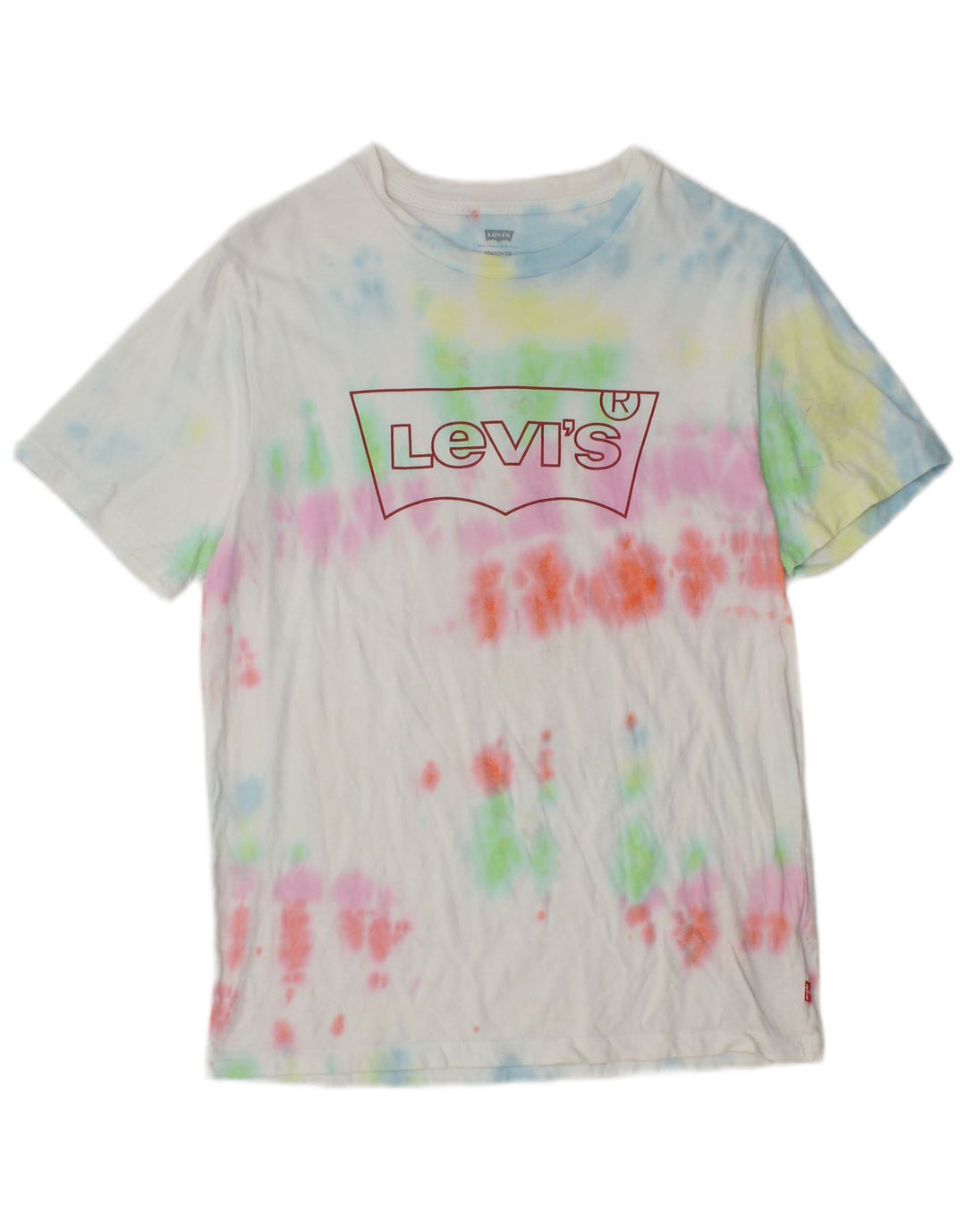 Tricou cu grafic standard Levi's pentru bărbați Top mic, multicolor, din bumbac Tie Dye