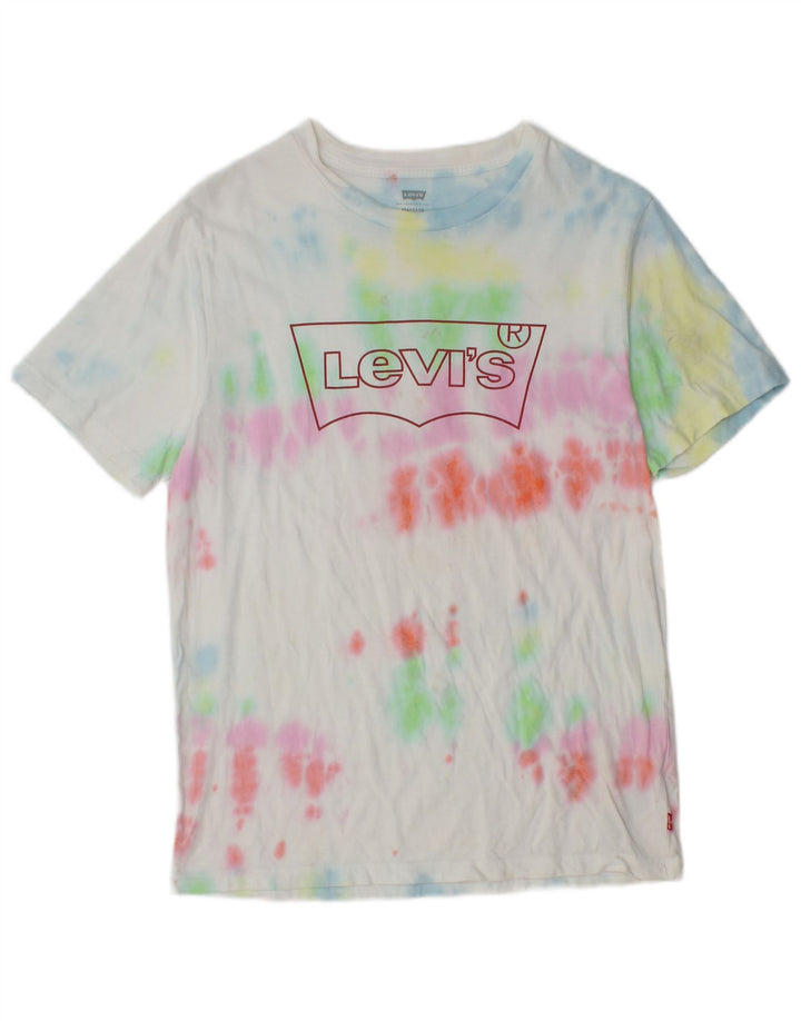 Tricou cu grafic standard Levi's pentru bărbați Top mic, multicolor, din bumbac Tie Dye