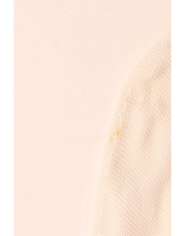 MINT VELVET Pulover cardigan cu paragate supradimensionat pentru femei UK 14 Medium White