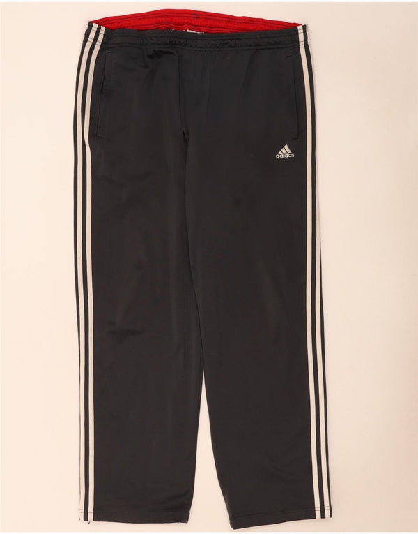 Pantaloni de trening Adidas pentru bărbați Marea Britanie 48/50 XL Gri poliester color bloc