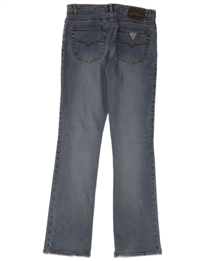 Blugi Bootcut GUESS pentru femei W28 L32 bumbac albastru