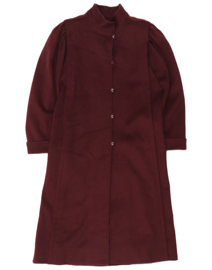 Palton pentru femei Ungaro UK 12 Medium Burgundy
