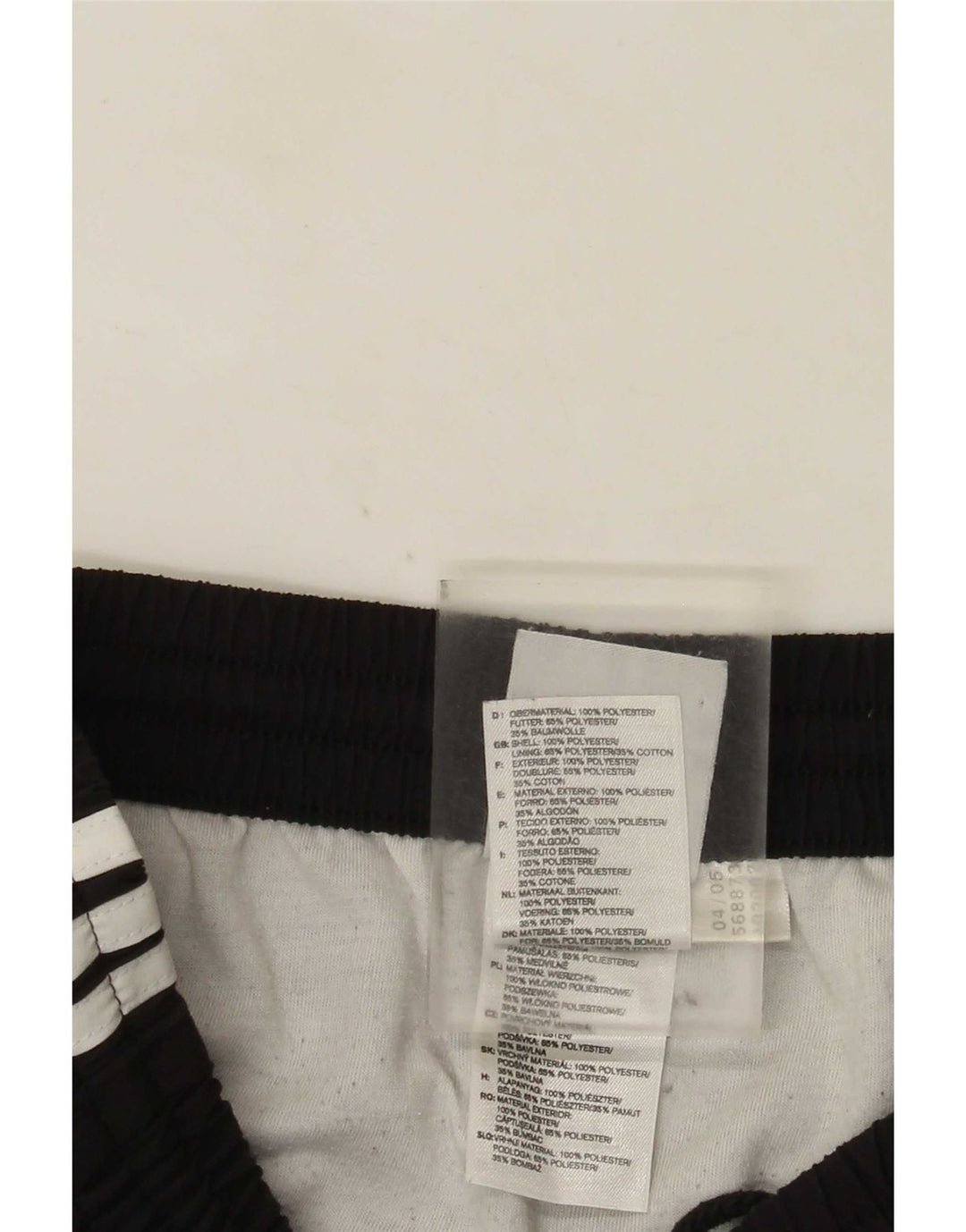 Pantaloni scurți sport adidas pentru bărbați, poliester negru mic