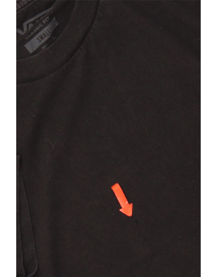 Tricou Vans Classic Fit pentru bărbați Top mic, negru, bumbac