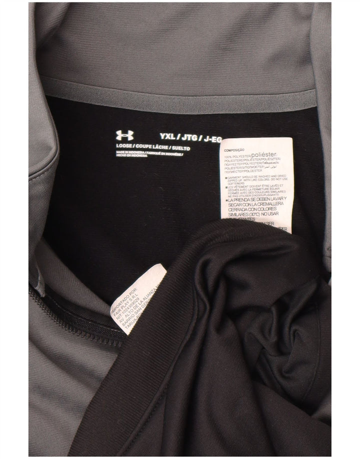 Jachetă de trening pentru băieți Under Armour, 13-14 ani, XL, gri Colorblock