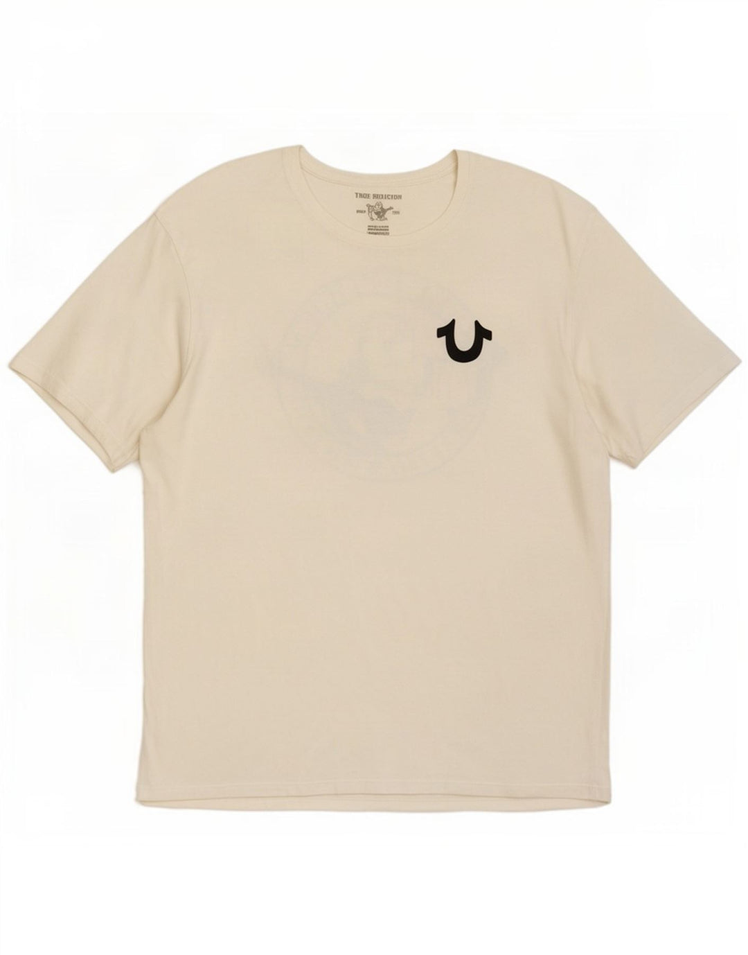True Religion Tricou grafic pentru bărbați Top XL Bumbac alb