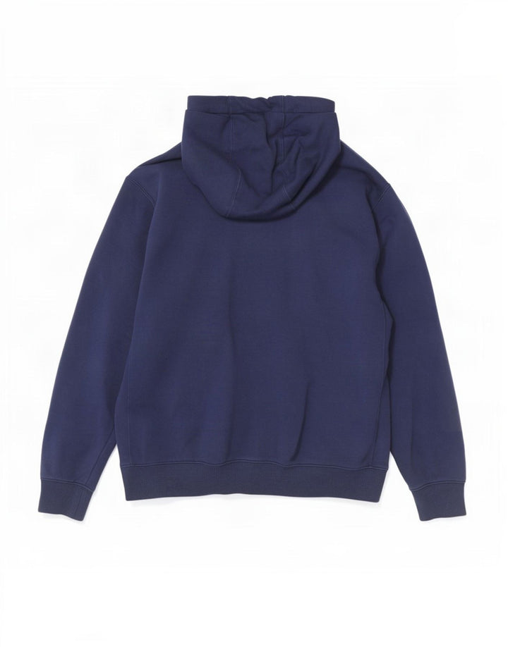Pulover Nike pentru bărbați, bumbac, albastru bleumarin mediu