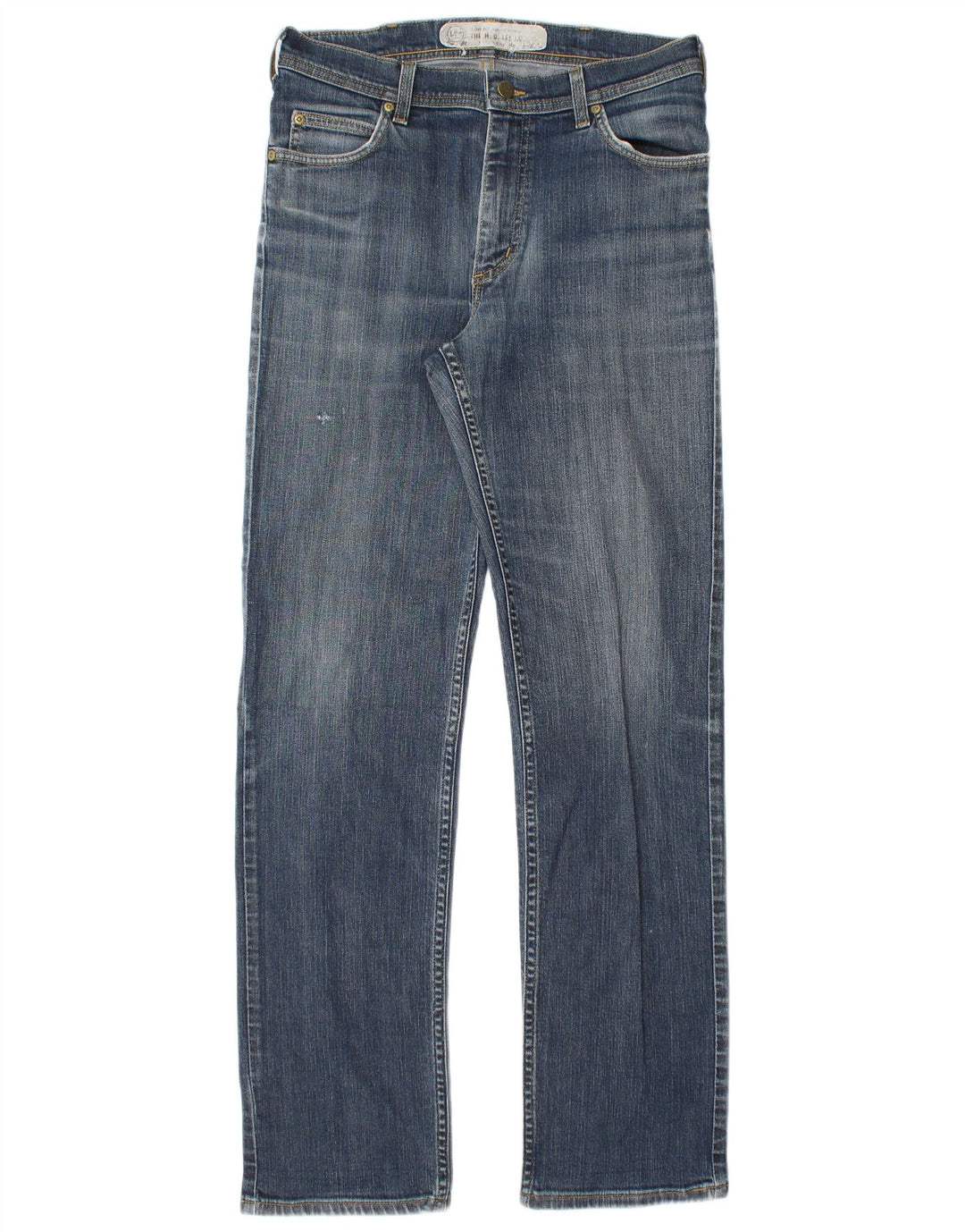Blugi Lee Brooklyn Straight pentru bărbați W31 L32 Bumbac albastru