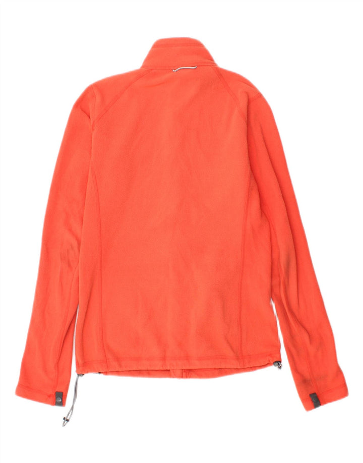 The North Face Womens Liner Fleece Jacket UK 10 Small Orange Poliester