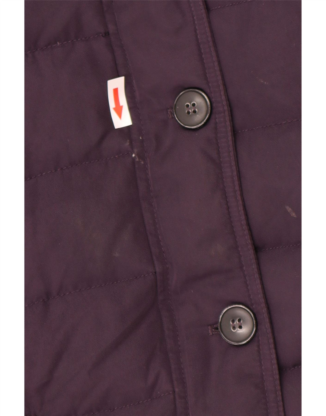 Crew Clothing Jachetă căptușită cu glugă pentru femei UK 10 Poliester violet mic