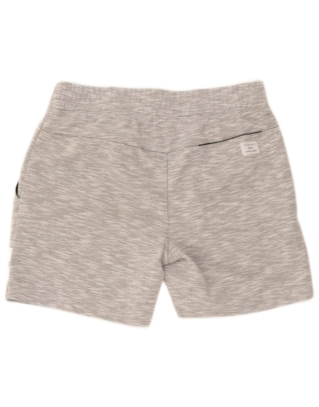 Pantaloni scurți sport Jack & Jones pentru bărbați, bumbac cu pete gri medii