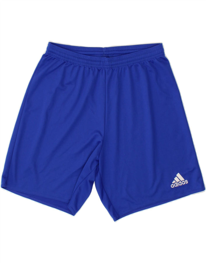 ADIDAS Mens Climalite Sport Shorts Medium Blue Polyester Vintage Adidas and Second-Hand Adidas from Messina Hembry 