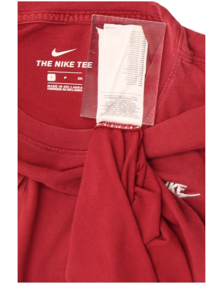 Tricou pentru bărbați NIKE Top mic, roșu, bumbac