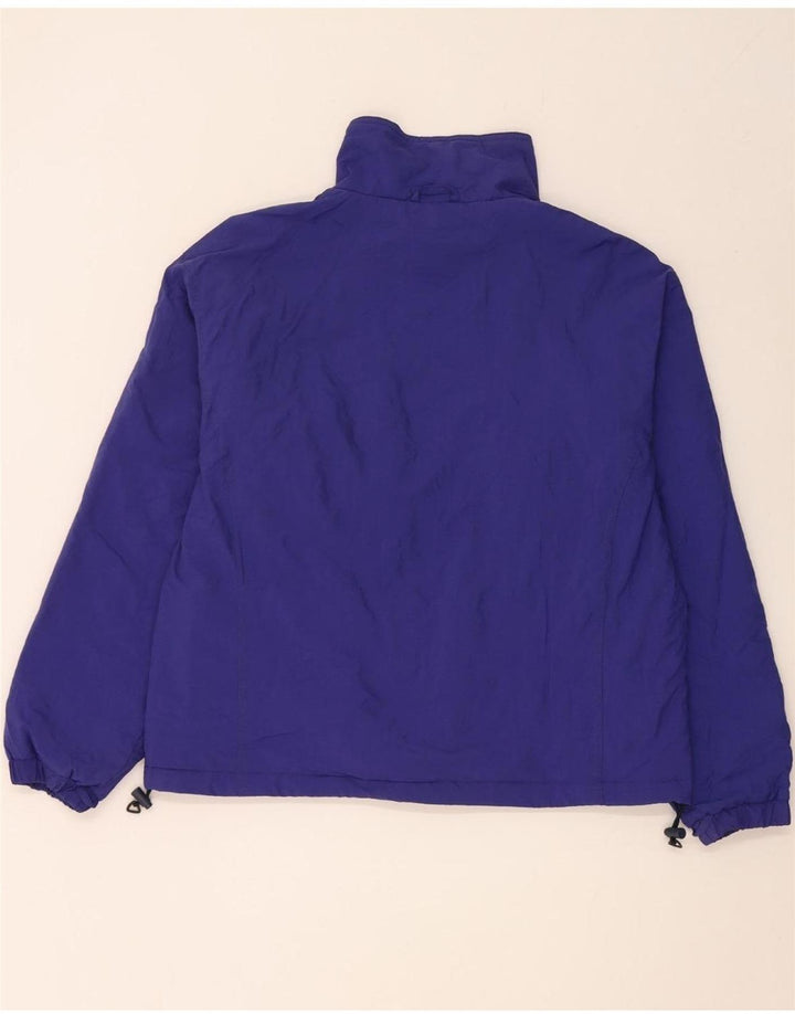 Jachetă reversibilă supradimensionată Columbia pentru femei UK 14 Medium Green Colorblock