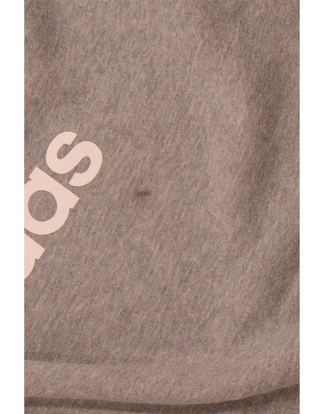 Hanorac grafic pentru bărbați ADIDAS Pulover mare din bumbac gri