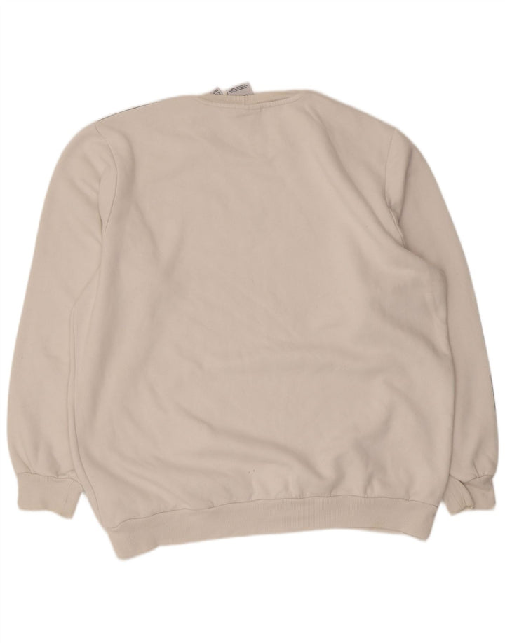 Hanorac pentru bărbați Adidas Jumper XL Bumbac alb