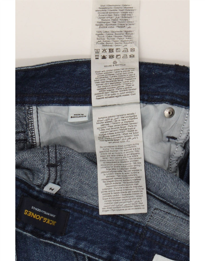 Pantaloni scurți din denim Jack & Jones pentru bărbați, de culoare medie, W32, albastru