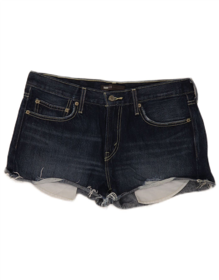 Pantaloni scurți din blugi pentru femei Levi's US 10 Large W34 Bumbac bleumarin