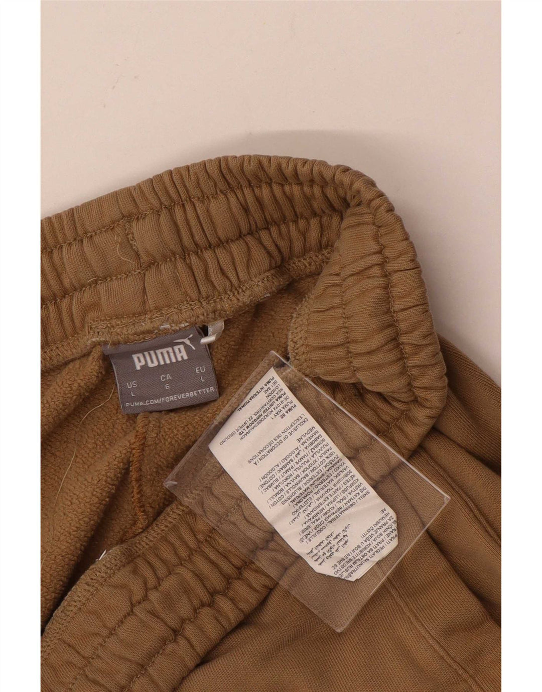 Pantaloni de trening Puma pentru bărbați Joggeri mari, maro, bumbac